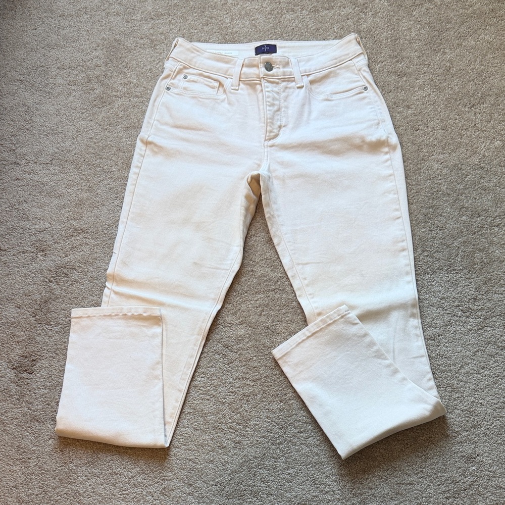 Women's Cream Jeans